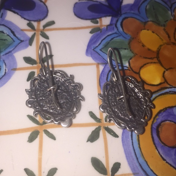 Sterling Silver Earrings and Pendant - Picture 3 of 5